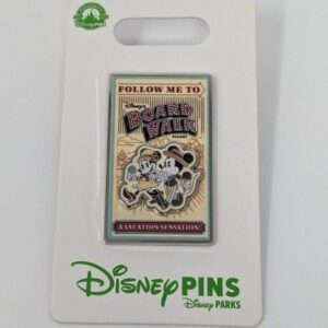 Follow Me To Disney's Boardwalk Resort Mickey Minnie A Vacation Sensation Pin