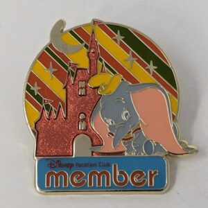 Dumbo Castle DVC Disney Vacation Club Member LR Pin