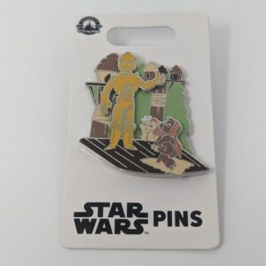 C-3PO Ewoks Return Of The Jedi Star Wars Cartoon Disney Pin