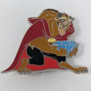 Beast Diamond Celebration Disney Pin – Disneyland 60th WDI LE 250