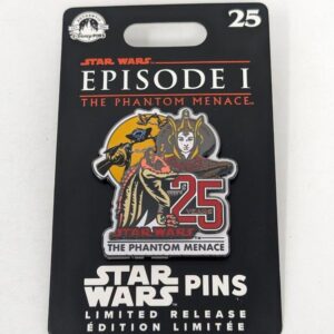Star Wars The Phantom Menace 25th Anniversary Disney LR Pin