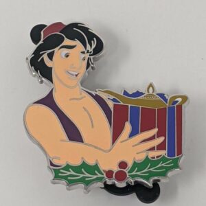 Disney Aladdin 2020 Holiday Christmas Present Reveal Conceal LE Pin