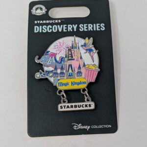 Tinker Bell Starbucks Discovery Series Dangle Disney Pin – Magic Kingdom