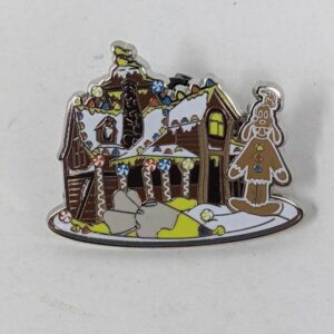 Goofy Disney Character Gingerbread House Holiday Mystery Box LR Pin