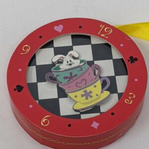 White Rabbit Alice In Wonderland 2021 Disney Holiday Gifting LR Pin