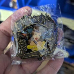 Belle Disney Princess Portrait Pin
