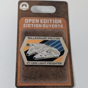 Millennium Falcon YT-1300 Light Freighter Star Wars Galaxy's Edge Disney Pin
