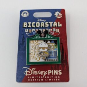 It's a Small World Bicoastal Adventures Disney LE Slider Pin