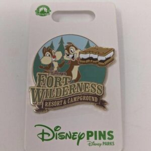 Chip And Dale Smores Fort Wilderness Resort And Campground Disney Pin