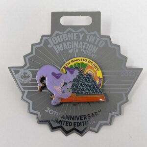 Figment Journey Into Imagination 20th Anniversary Disney AP Passholder LE Pin