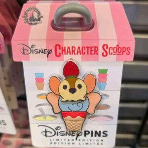 Dumbo and Timothy Mouse Character Scoops Disney LE Pin