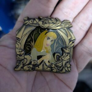 Aurora Disney Princess Portrait Pin