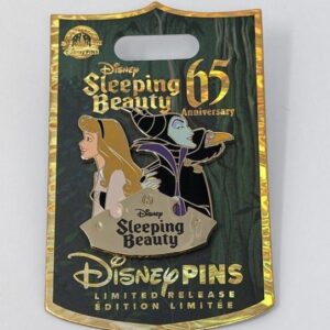 Aurora Maleficent Sleeping Beauty 65th Anniversary Disney LR Pin