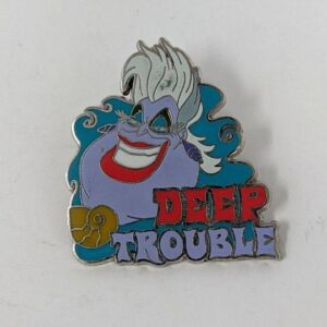 Ursula Disney Pin Little Mermaid Deep Trouble Villains Booster Pins