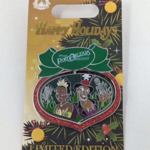 Port Orleans Tiana Facilier Princess And The Frog Happy Holidays Disney LE Pin