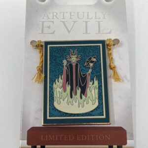 Maleficent Sleeping Beauty Artfully Evil Disney LE Pin