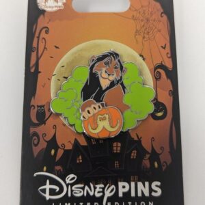 Scar Jack O' Lantern Disney Pin – The Lion King Villains LE