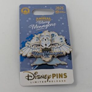 Animal Kingdom Merry Menagerie Owl 2025 Disney Parks WDW AP Passholder LR Pin