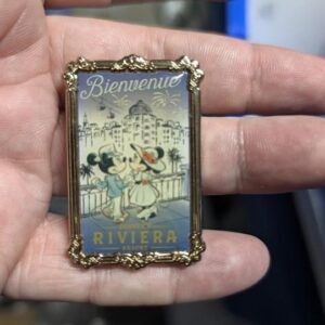Disney's Riviera Resort Bienvenue Mickey & Minnie Disney Pin