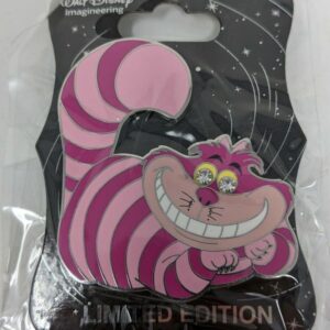 Cheshire Cat Diamond Celebration Disney Pin – Disneyland 60th WDI LE 250