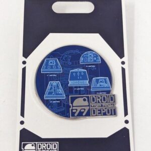 Disney Star Wars Galaxy’s Edge Blue Droid Depot Droid Types Pin
