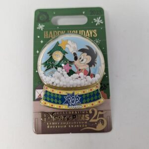 Max A Goofy Movie Disney Pop Century 2025 Happy Holidays Snow Globe LE Pin