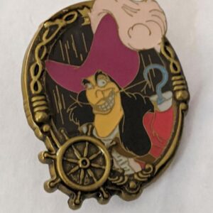 Captain Hook Peter Pan Framed Villains Tokyo Disney Resort Pin