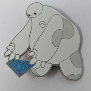 Baymax Diamond Celebration Disney Pin – Disneyland 60th WDI LE 250