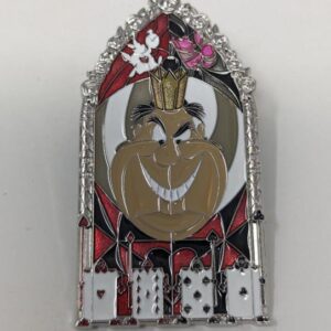 Queen Of Hearts Alice In Wonderland Windows of Evil LE Pin