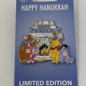 Winnie The Pooh Happy Hanukkah 2020 Disney LE Pin