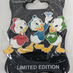 Huey, Dewey and Louie Diamond Celebration Disney Pin – Disneyland 60th WDI LE 250