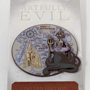 Ursula The Little Mermaid Artfully Evil Series Villains Disney LE Pin