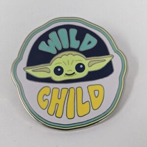 Wild Child The Mandalorian Baby Yoda Grogu Star Wars Disney Pin