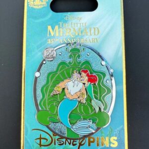 Ariel and King Triton The Little Mermaid 35 Years Disney LE Pin