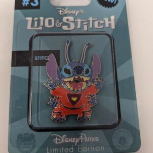 Stitch Action Figure Quarterly Series Disney Pin – LE