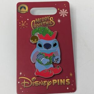Stitch Elf Merry Christmas WDW Walt Disney World Pin