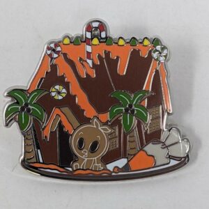 Orange Bird Disney Character Gingerbread House Holiday Mystery Box LR Pin