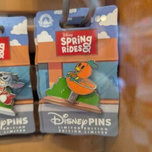 Orange Bird Spring Rides Disney LE Pin