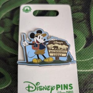Disney's Wilderness Lodge Resort Mickey Mouse Disney Pin