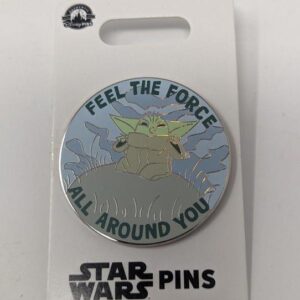 Grogu Baby Yoda The Child Star Wars Feel The Force All Around You Disney Pin