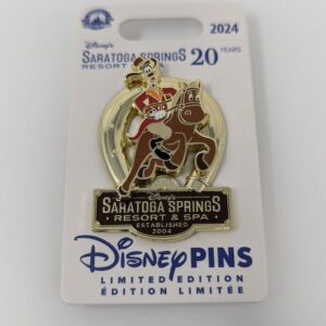 Goofy and Horace Saratoga Springs 20th Anniversary LE Pin