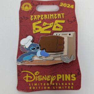 Stitch Baking Experiment 626 Day Disney LR Pin