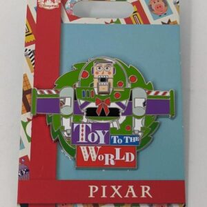 Buzz Lightyear Toy Story To The World Holiday Christmas Nutcracker Disney LE Pin