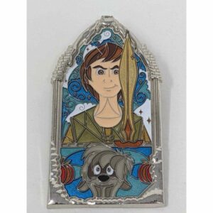 Disney Windows Of Magic The Black Cauldron Taran and Gurgi LE Pin
