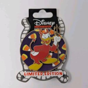 Donald Duck Devil Candy Corn Disney Pin – LE DSSH