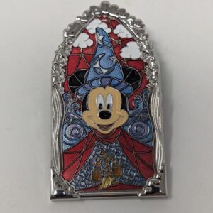 Sorcerer Mickey Mouse Fantasia Windows of Magic LE Pin