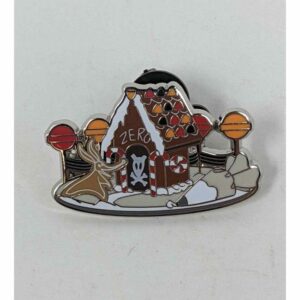 Zero NBC Nightmare Before Christmas Disney Character Gingerbread House LR Pin