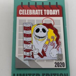 Jack Skellington Nightmare Before Christmas Celebrate Today Disney LE Pin