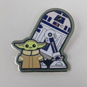 Grogu Baby Yoda R2-D2 Star Wars Mandalorian Disney Pin