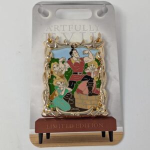 Gaston Beauty And The Beast Villains Disney Artfully Evil Series LE Pin